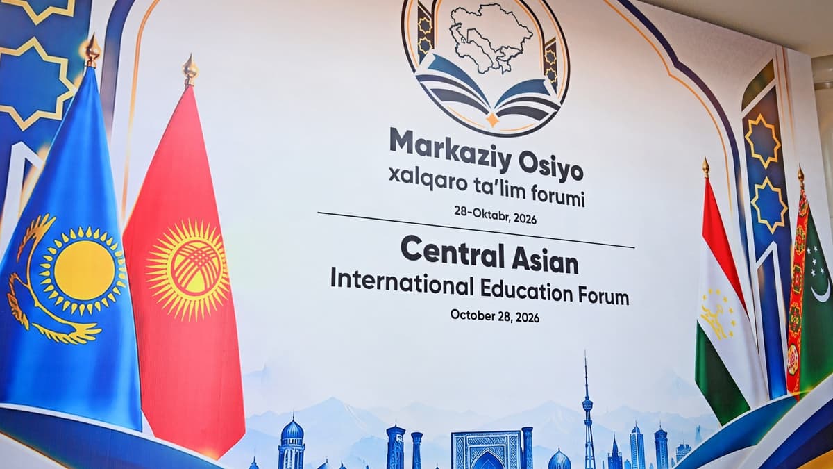 Тошкентда Марказий Осиё халқаро таълим форуми бошланди