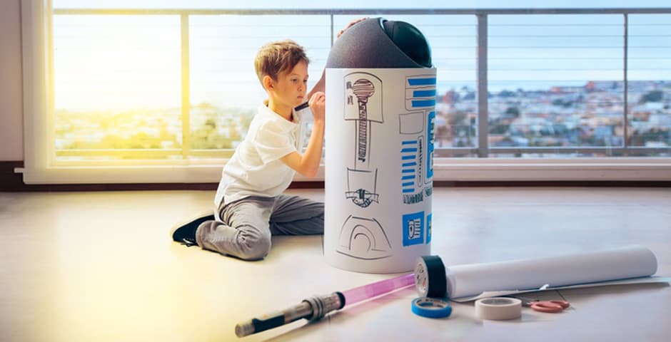 R2D2ga o‘xshash aqlli uy roboti yaratildi