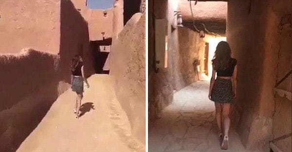 Saudiya hukumati "ochiq-sochiq" kiyingan qiz tasvirlangan videodan darg‘azab