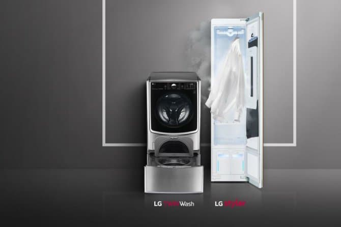 LG TwinWash kir yuvish mashinasi va LG Styler bug‘ kamerasi: uy ishlarida eng yaxshi yordamchilar!