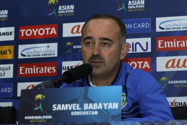 Samvel Babayan Eronga qarshi o‘yindan oldingi matbuot anjumaniga kelmadi