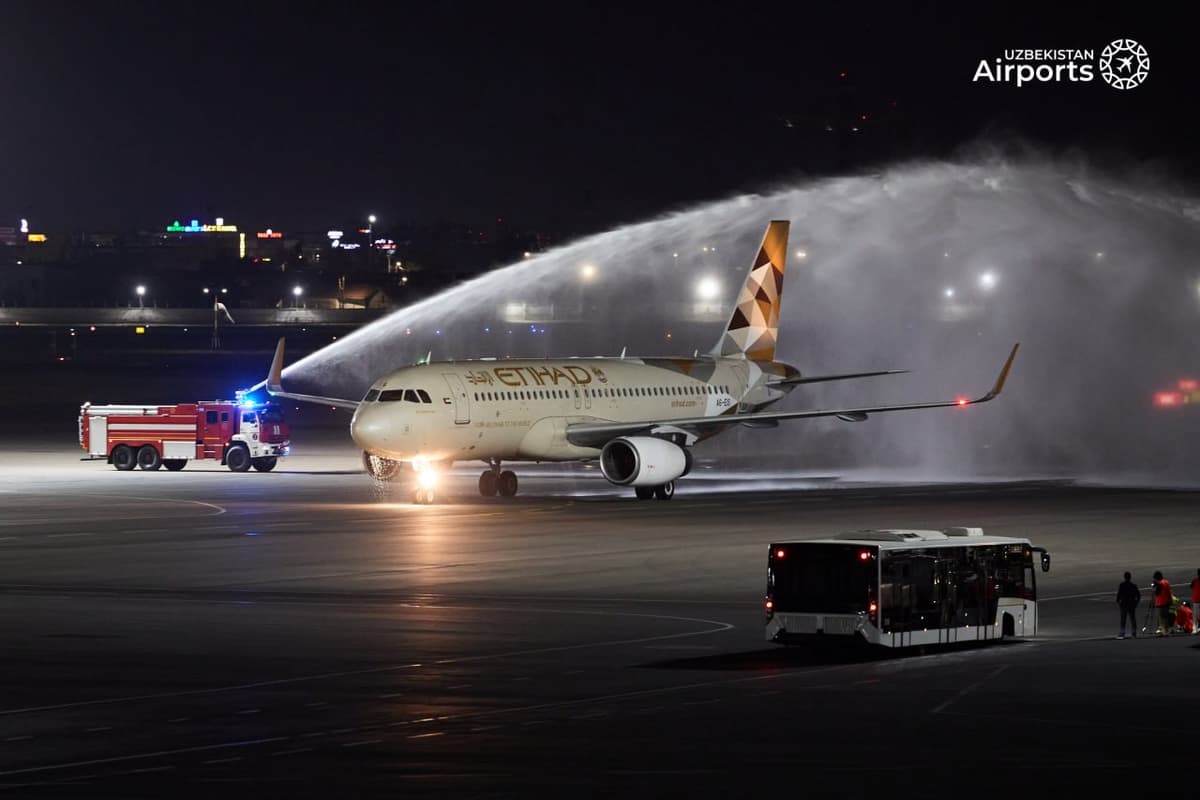 Etihad Airways launches daily flights between Abu Dhabi and Tashkent