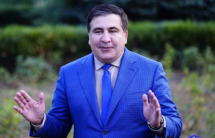 Saakashvili Ukrainada amaldorlarning yarmini ishdan haydashga va'da berdi