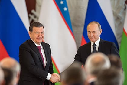 Shavkat Mirziyoyev Vladimir Putin bilan Sochida uchrashadi