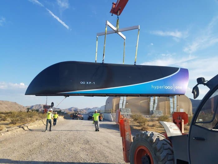 Hyperloop One янги транспорт прототипини муваффақиятли синовдан ўтказди