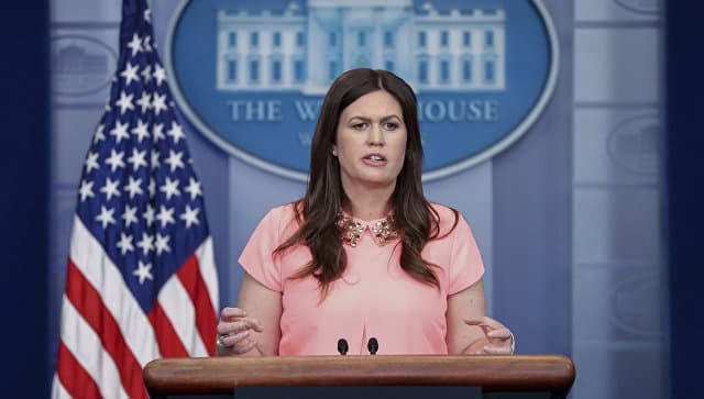 Sara Sanders Oq uy matbuot kotibligiga tayinlandi