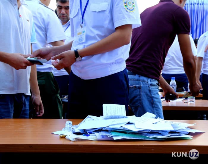 Yuridik universitetda 124 nafar abituriyent imtihonga kiritilmadi