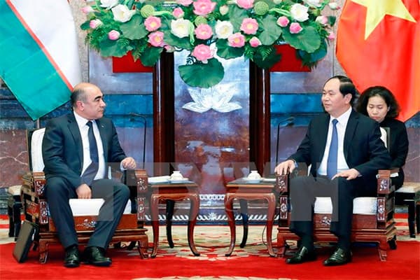 Zoyir Mirzayev Vetnam prezidenti bilan muzokaralar o‘tkazdi