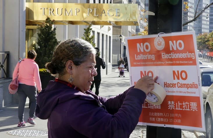 Nyu-Yorkdagi Trump Organization tomonidan qurilgan uylar qayta nomlandi