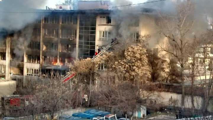 Manba yong‘in qaysi binosida sodir bo‘lganini ma'lum qildi