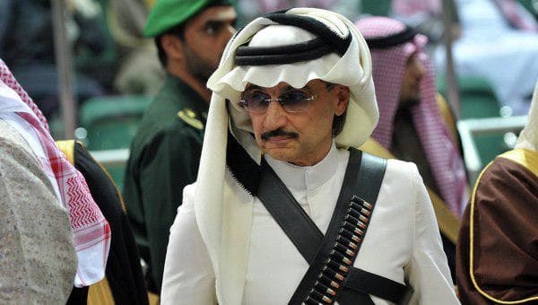 Hibsga olingan shahzoda Al-Volid 2 kun ichida 1 mlrd. dollardan ayrildi