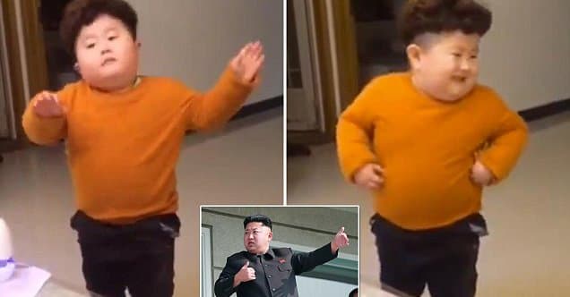 Internetda raqs tushuvchi «mitti Kim Chen In» paydo bo‘ldi