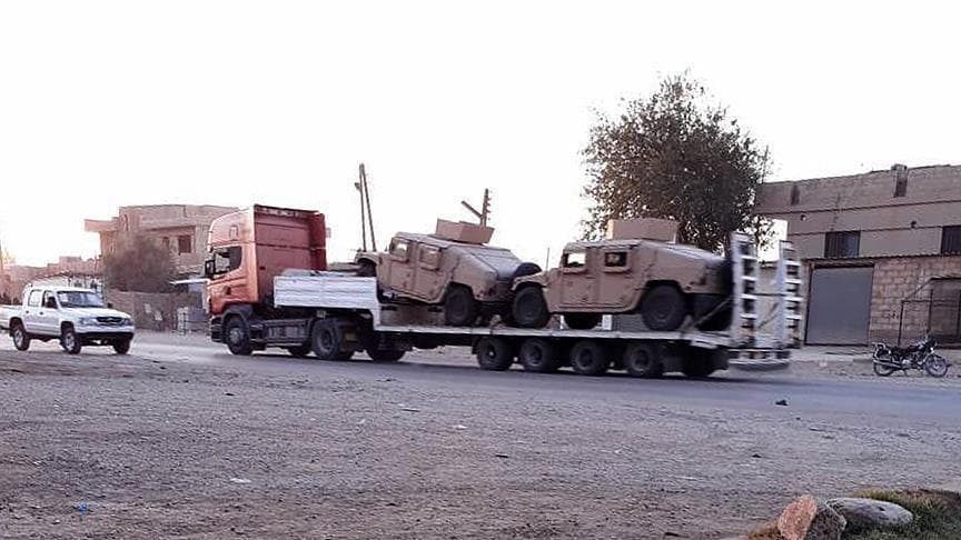 AQSh PYD terrorchilarini qurollantirishda davom etmoqda