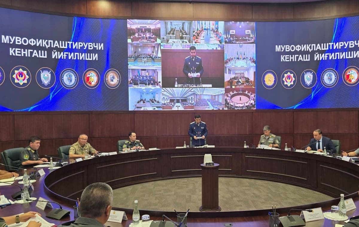Қуролли Кучлар вазирлик ва идораларининг мувофиқлаштирувчи кенгаш йиғилиши ўтказилди