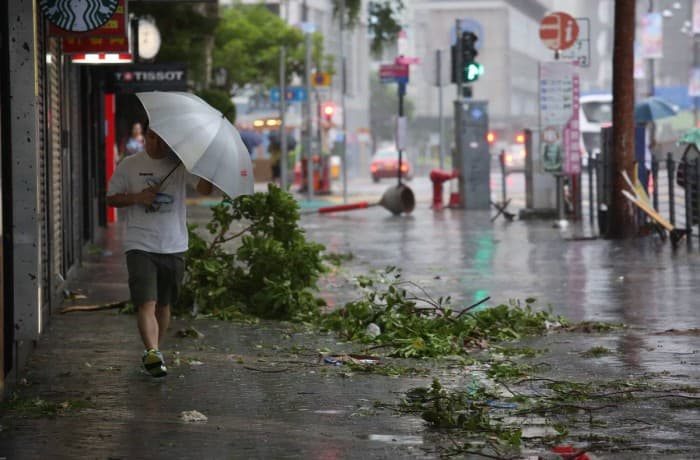 “Nida” to‘foni Hongkongda: tabiat va inson o‘rtasida kurash davom etmoqda