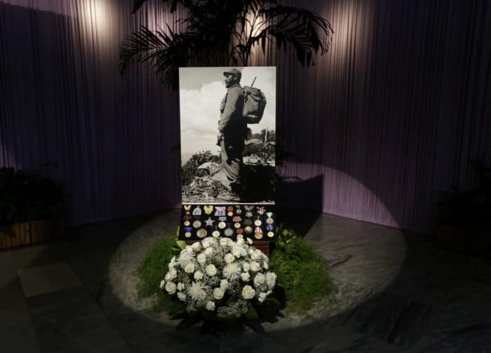 Fidel Kastro bilan vidolashuv marosimida dunyoning 25 davlati rahbarlari ishtirok etdi