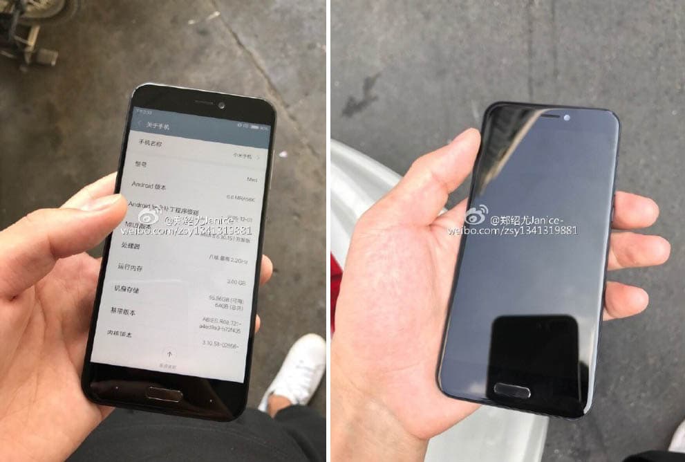 Xiaomi Mi 5c flagmani byudjyet versiyasining surati paydo bo‘ldi