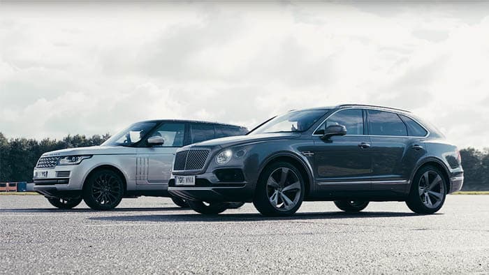 Range Rover dunyodagi eng tezkor yo‘ltanlamas bilan kuch sinashdi