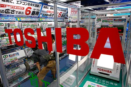 Toshiba акцияларининг қадрсизланишига инсайдерлик маълумоти сабаб бўлди