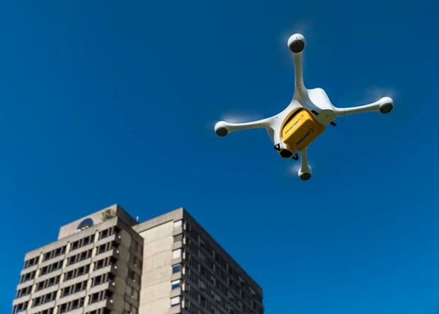 Shveytsariyada qon tashish uchun drondan foydalanish yo‘lga qo‘yildi