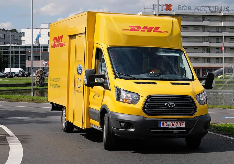 Germaniyada jo‘natmalar o‘z egalariga Ford elektr furgonlarida yetkaziladi
