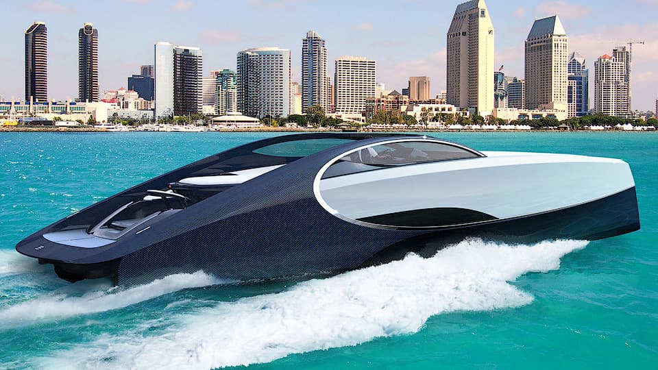 Bugatti компаниясидан илк спорт яхтаси