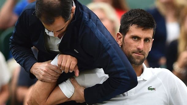 Novak Jokovich sog‘lig‘idagi muammo sababli Uimbldonni tark etdi