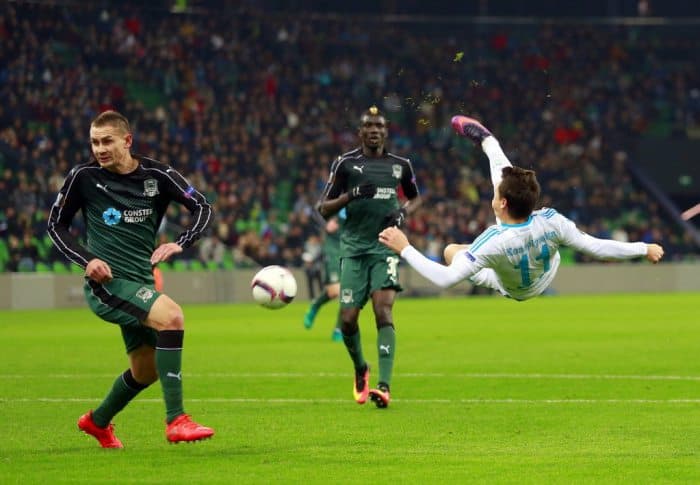 Yevropa Ligasi. I guruhi. "Krasnodar" o‘z maydonida "Shalke"ga mag‘lub bo‘ldi, "Nitstsa"dan esa g‘alaba