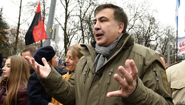 Saakashvili odamlarni Maydanga chiqishga undamoqda