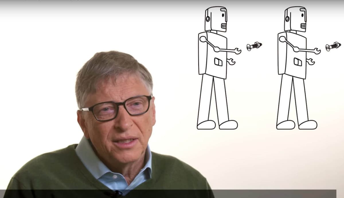 Bill Geyts robotlar soliq to‘lashi kerak deb hisoblamoqda