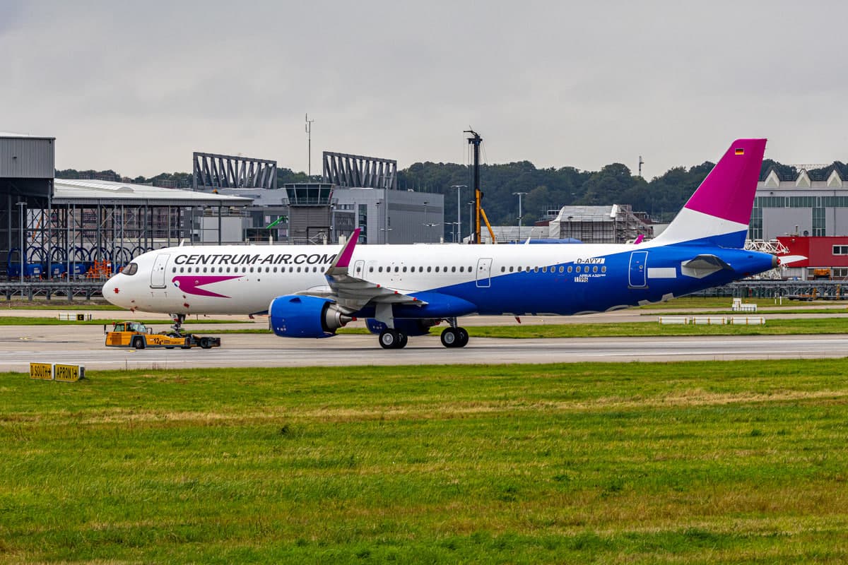Centrum Air expands fleet with new Airbus A321neo for long-haul routes