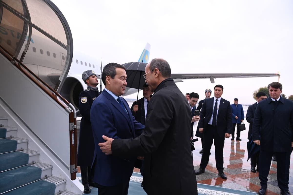 Премьер-министр Казахстана прибыл в Узбекистан