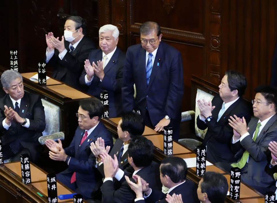 Yaponiyada Ishiba hukumatining yangi tarkibi tasdiqlandi