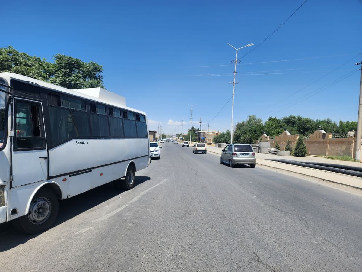Самарқандда автобус уриб юбориши оқибатида пиёда вафот этди