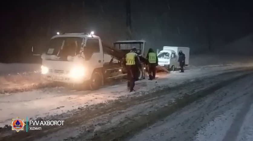 Qamchiq dovoni avtomobillar harakati uchun vaqtincha yopilgan