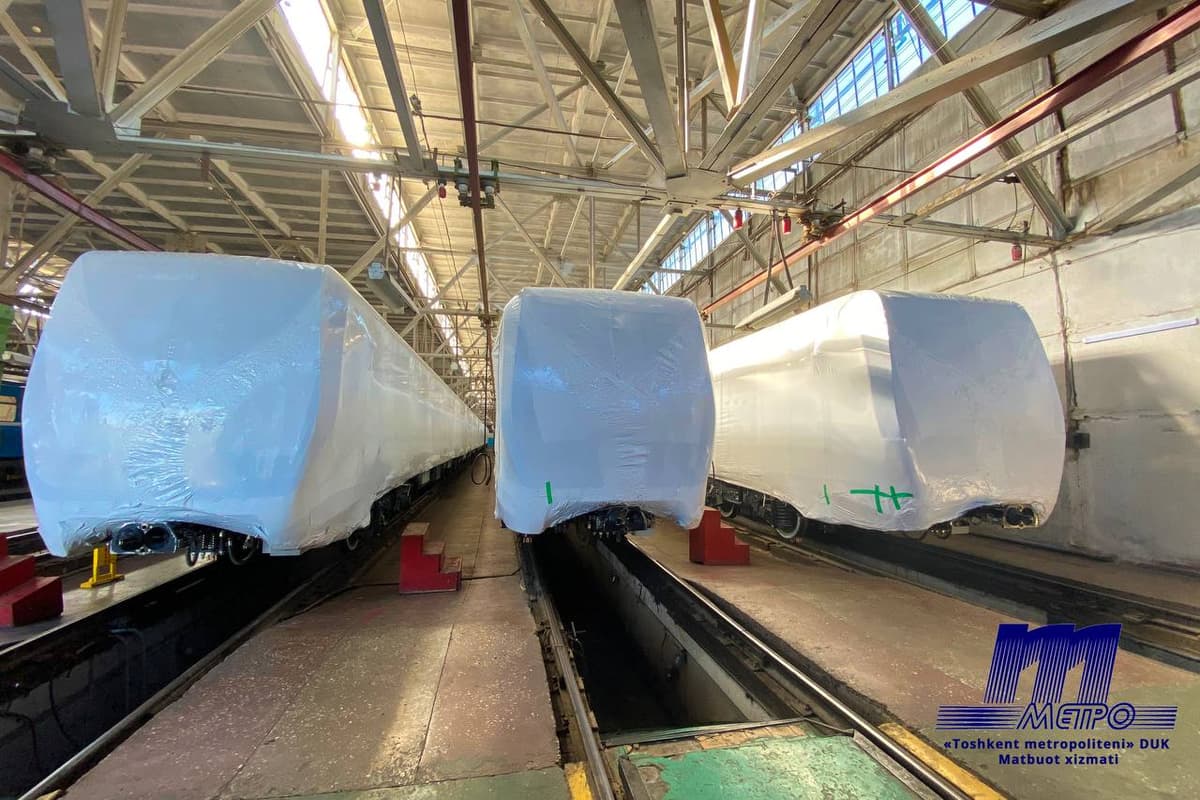 Tashkent Metro expands fleet with advanced four-car trains