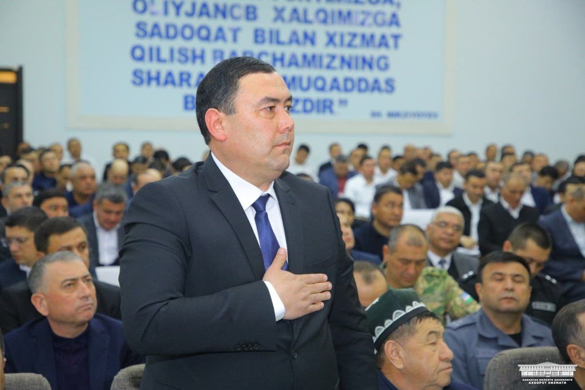 Чуст тумани ҳокими ўзгарди