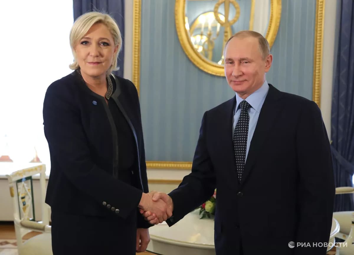 Fransiyada Le Pen partiyasi Rossiya bilan aloqalari uchun sudga berildi