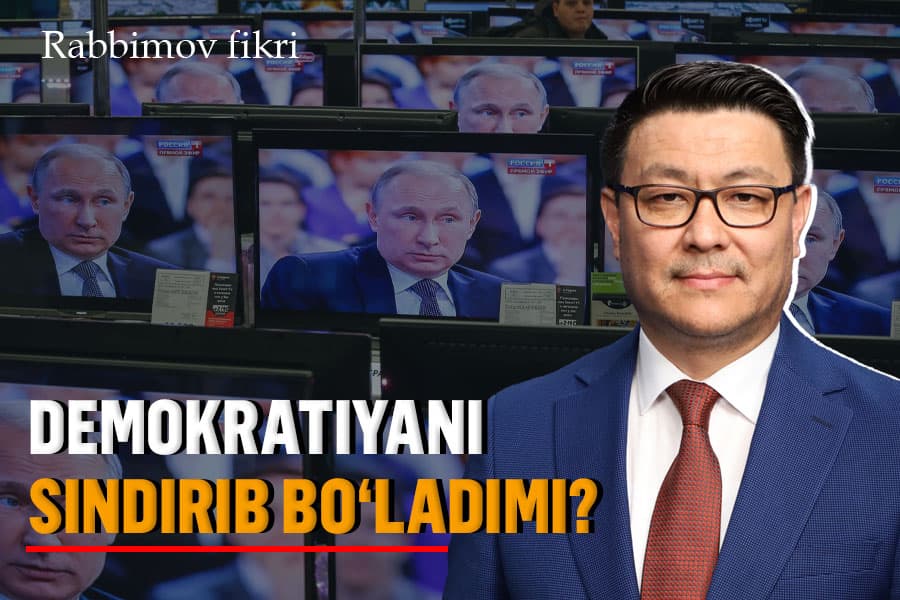 Rossiya hammani “demokratiya inqirozi”ga ishontirmoqchi. Aslida vaziyat qanaqa?