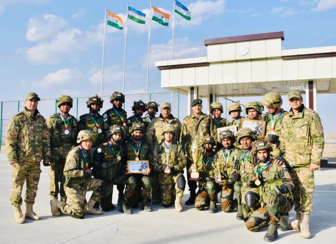Uzbek-Indian joint military exercises kick off in Termez