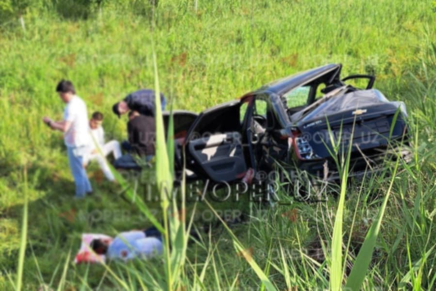 Jizzaxda Lasetti avtobus bilan to‘qnashdi, bir kishi halok bo‘ldi