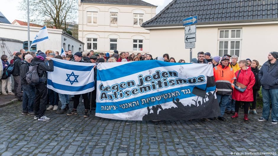 Germaniyada antisemitizm tufayli sodir etilgan jinoyatlar soni ko‘paydi