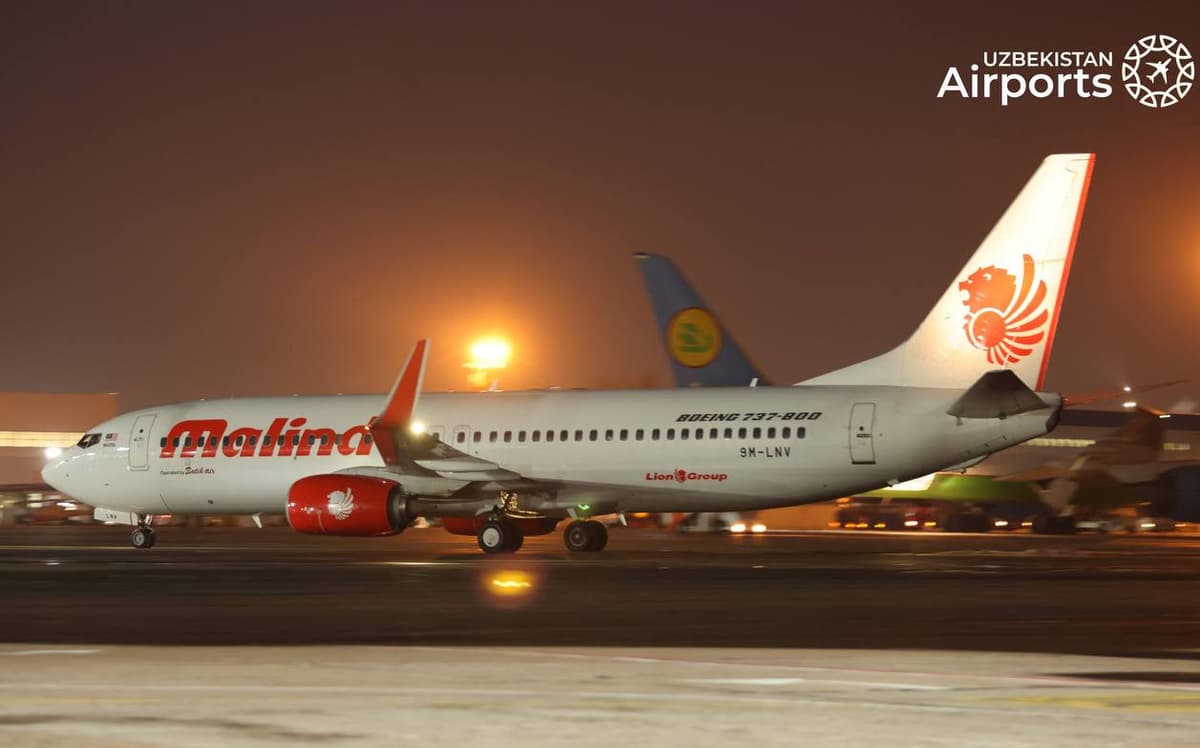 Авиакомпания Batik Air запустила рейсы из столицы Малайзии Куала-Лумпура в Ташкент