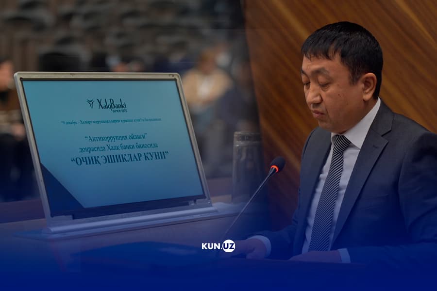 Xalq banki korrupsiyaga qarshi kurashish va shaffoflik bo‘yicha natijalarni e’lon qildi