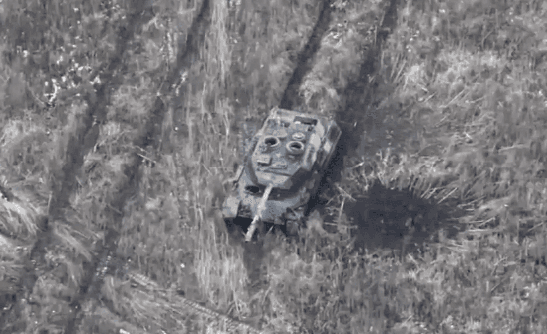 Ukraina Qurolli kuchlari birinchi marta Leopard 1A5 tankini yo‘qotdi