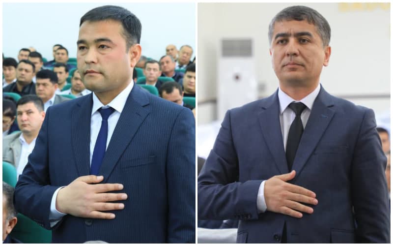 Назначены новые хокимы Сырдарьинского и Каганского районов