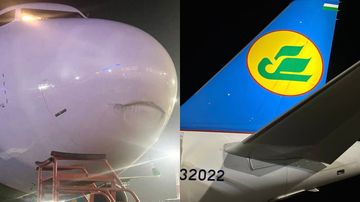 Uzbekistan Airways comments on collision of a bus and a plane at Tashkent airport
