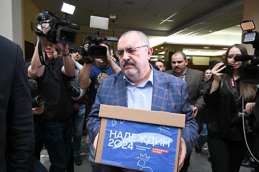 ЦИК России отказал Борису Надеждину в регистрации кандидатом на выборах президента