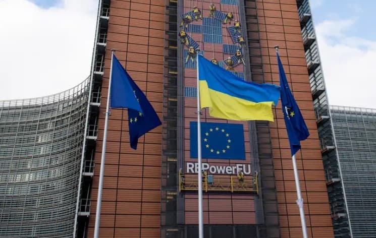 YeI Ukrainaga harbiy yordam uchun 5 mlrd yevro ajratishga kelishib oldi