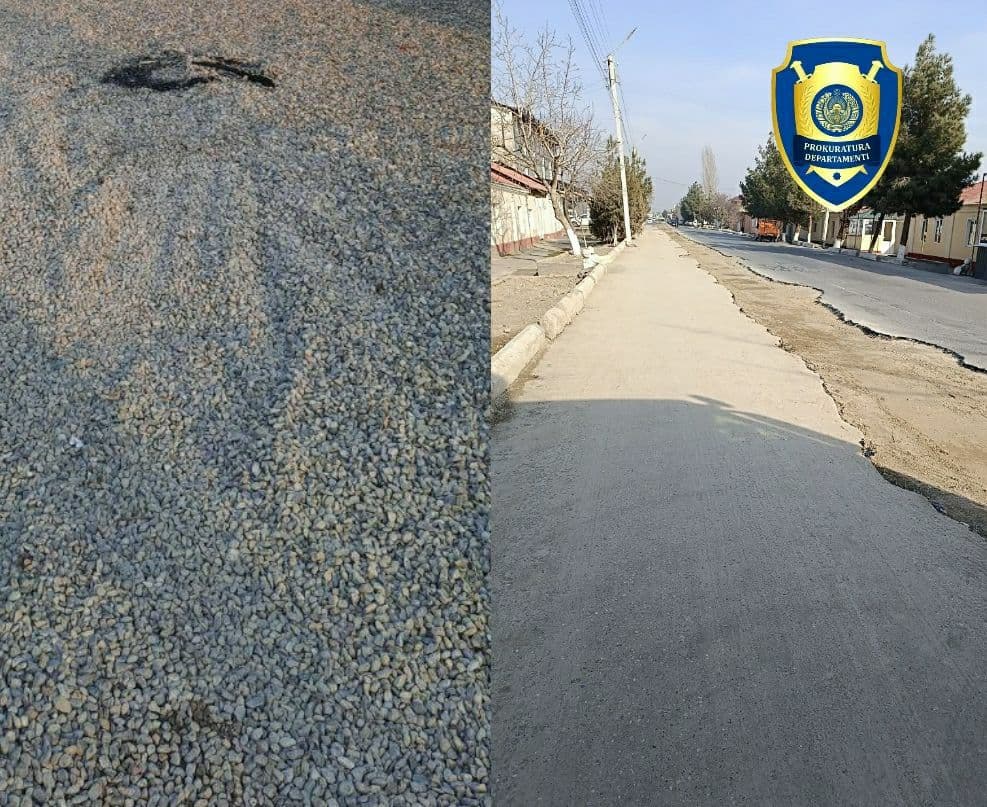 Surxondaryoda davlat korxonasi va MChJ mas’ullari asfalt yotqizishda qo‘shib yozib, 2,2 mlrd so‘mni o‘zlashtirib yubordi